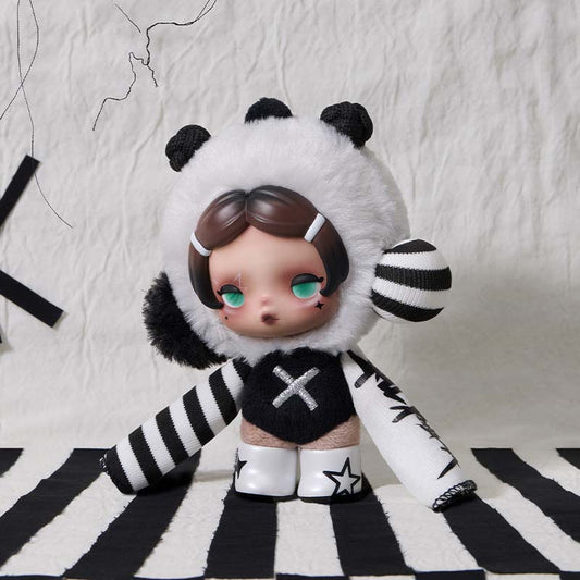 SKULLPANDA “Don’t Want, Don’t Want” Series Plush Keychain