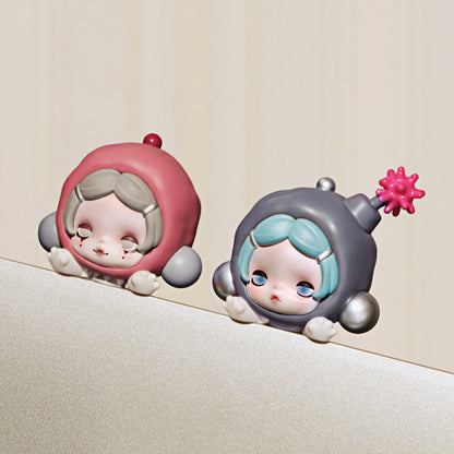 SKULLPANDA “Don’t Want, Don’t Want” Series Lying Down Figures