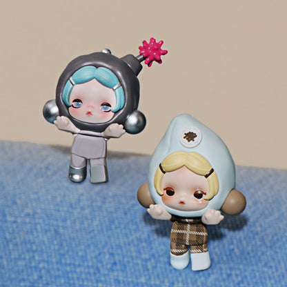 SKULLPANDA “Don’t Want, Don’t Want” Series Lying Down Figures