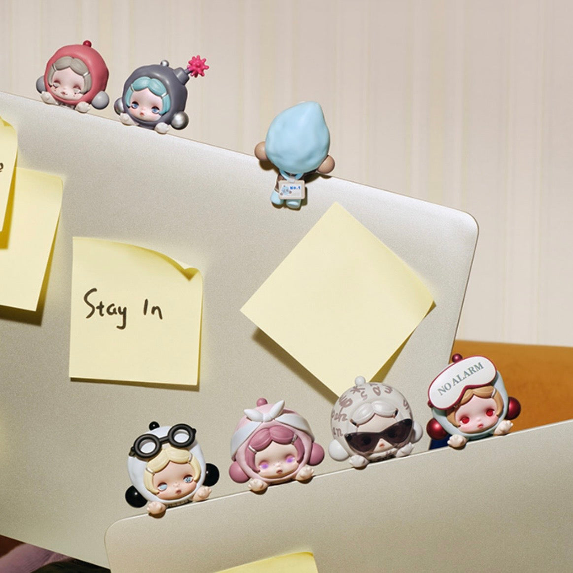 SKULLPANDA “Don’t Want, Don’t Want” Series Lying Down Figures
