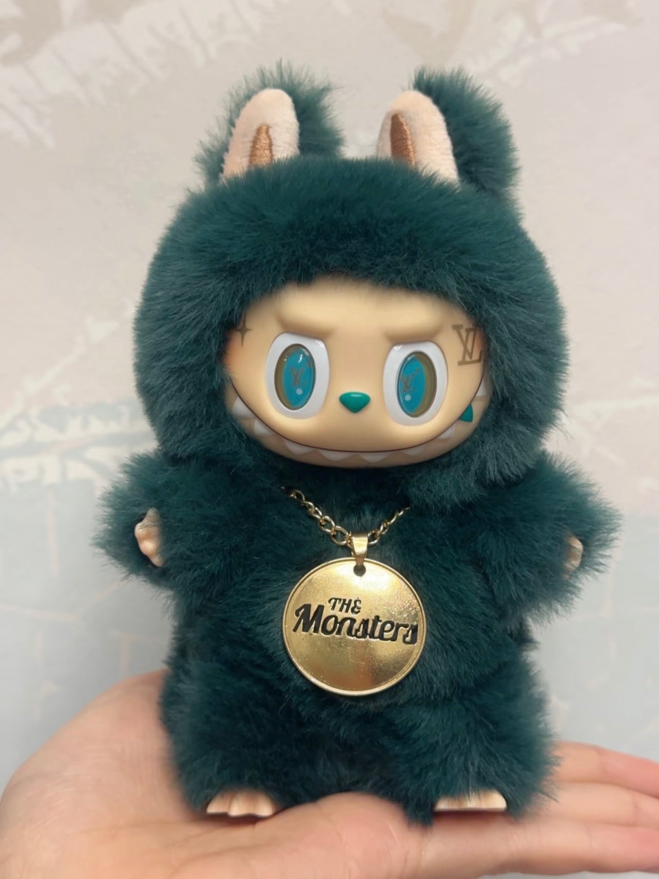 Labubu × LV Retrofit Design Pendants