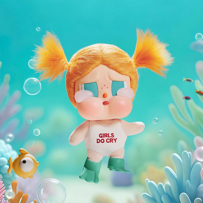 CRYBABY Vacation Mode On Series - PVC Plush Keychain Blind Box（Pre-order）