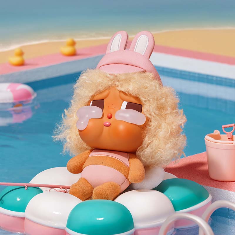 CRYBABY Vacation Mode On Series - PVC Plush Keychain Blind Box（Pre-order）
