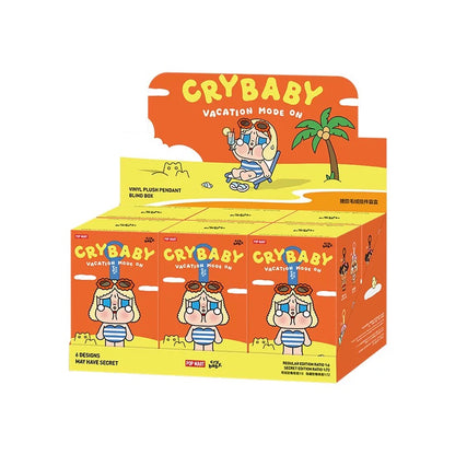 CRYBABY Vacation Mode On Series - PVC Plush Keychain Blind Box（Pre-order）