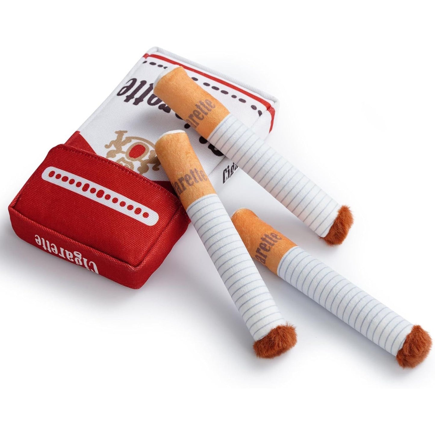 Simulated Smoking Sound "Squeeze-and-Play" Pet Toy