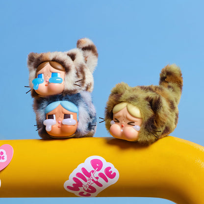 CRYBABY Leopard &Cat Series – Vinyl Plush Keychain Blind Box