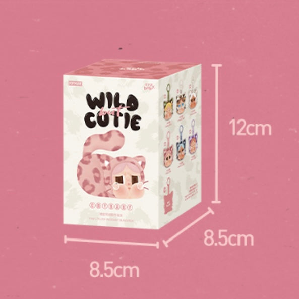 CRYBABY Leopard &Cat Series – Vinyl Plush Keychain Blind Box