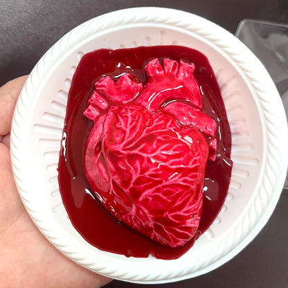 Realistic Heart-Shaped Stress Relief Squeeze Toy