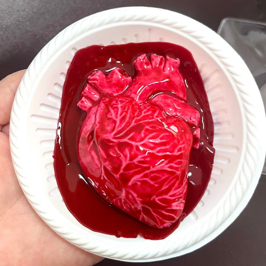 Realistic Heart-Shaped Stress Relief Squeeze Toy