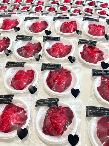 Realistic Heart-Shaped Stress Relief Squeeze Toy