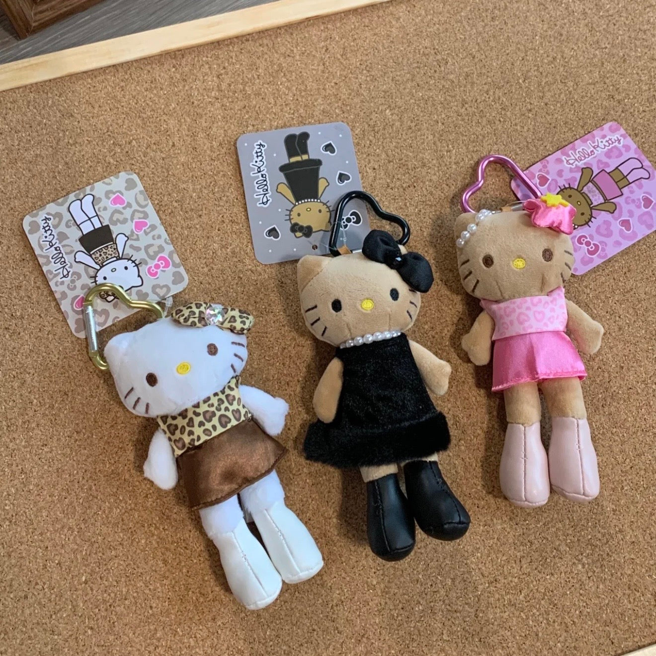 Hello Kitty plush keychain