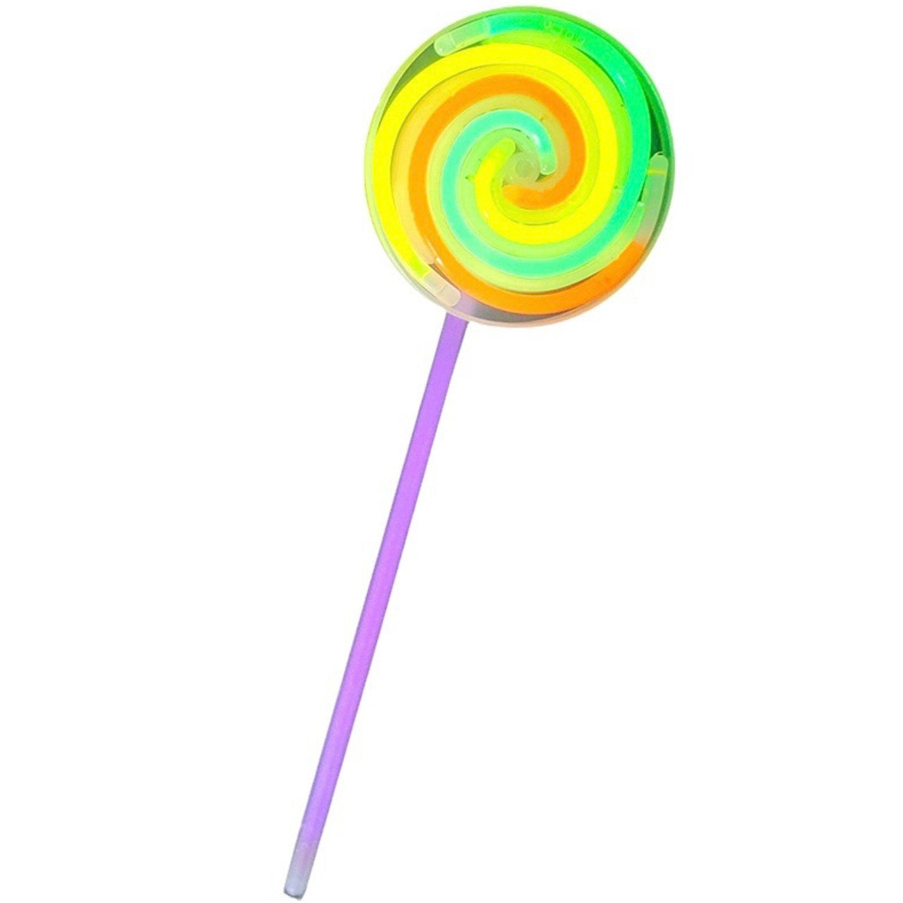 Spinning Glow Stick Lollipops for Halloween Decorations