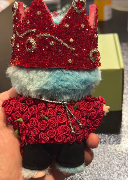 Labubu GD same limited edition rose crown doll clothes