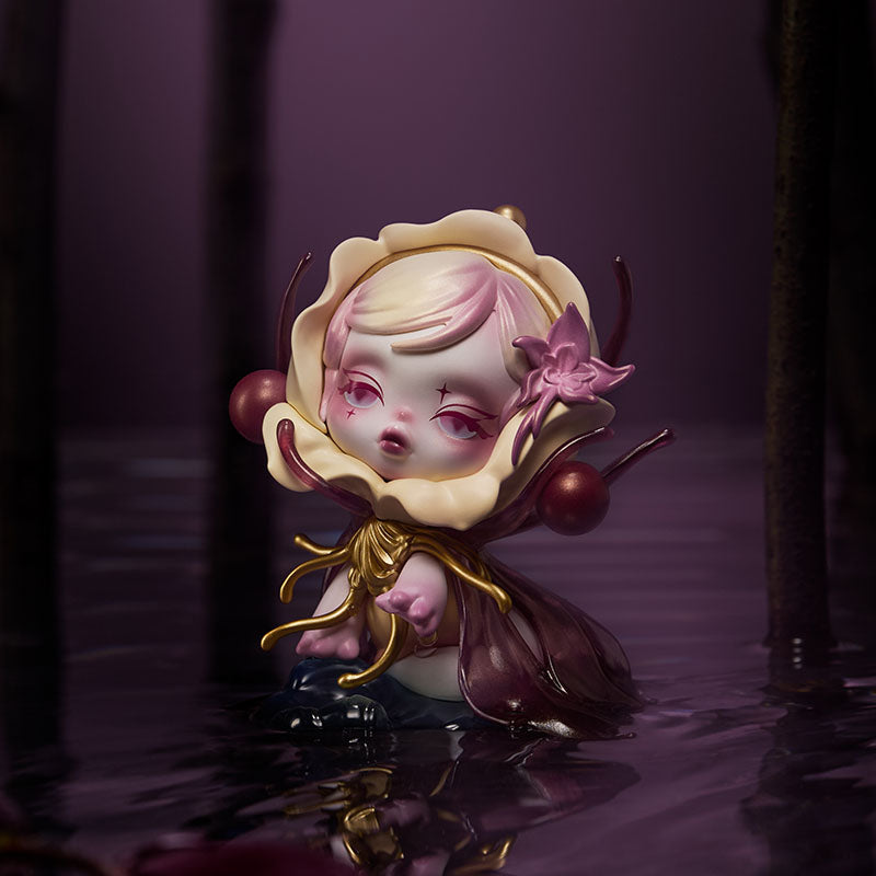 SKULLPANDA Petals in Four Acts Series Figurines