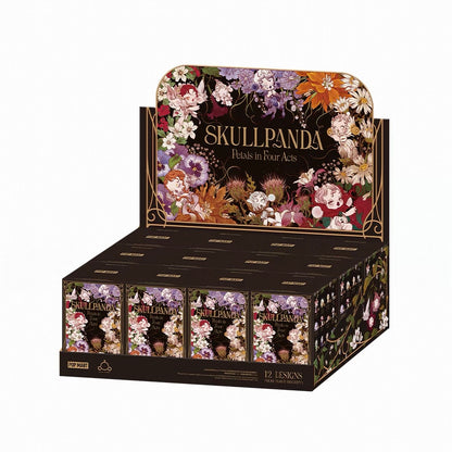 SKULLPANDA Petals in Four Acts Series Figurines
