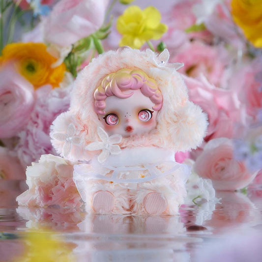 SKULLPANDA Light Weaving Garden Series Plush Doll Pendant