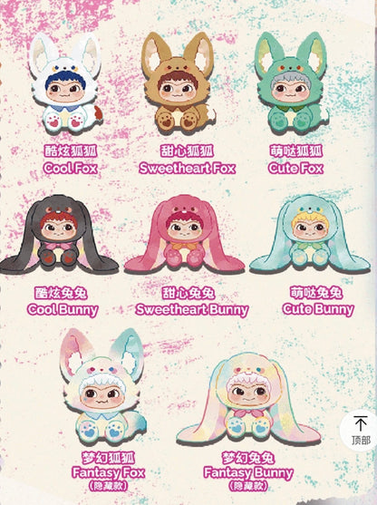 WAKUKU Rabbit & Fox Series--Vinyl pendant blind box