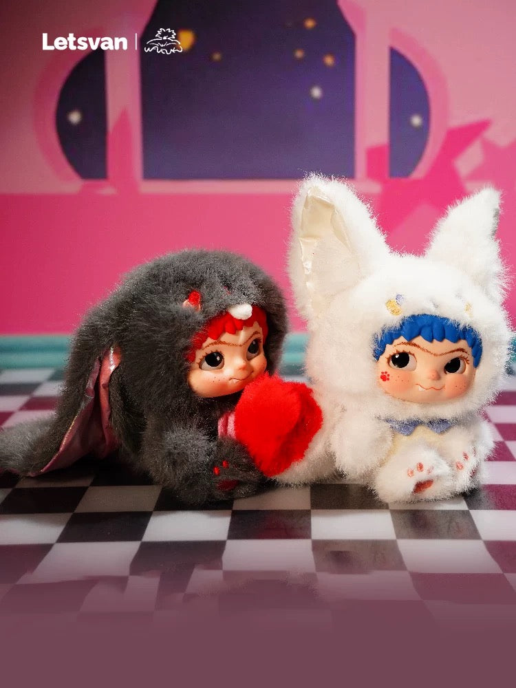 WAKUKU Rabbit & Fox Series--Vinyl pendant blind box