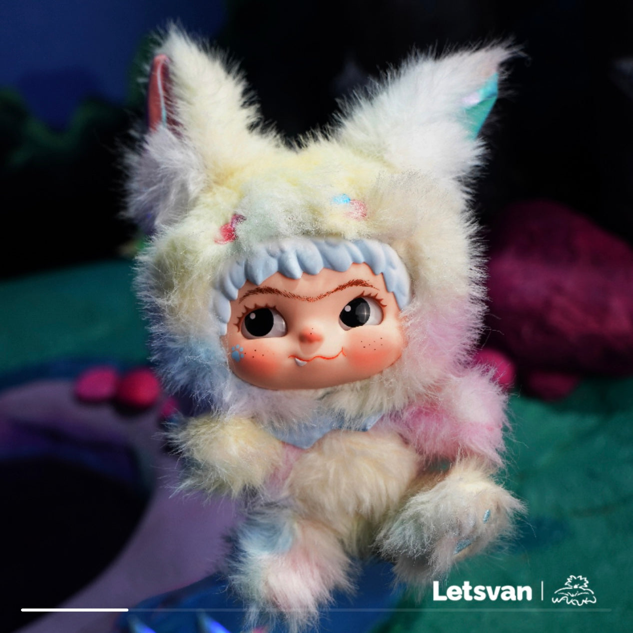 WAKUKU Rabbit & Fox Series--Vinyl pendant blind box