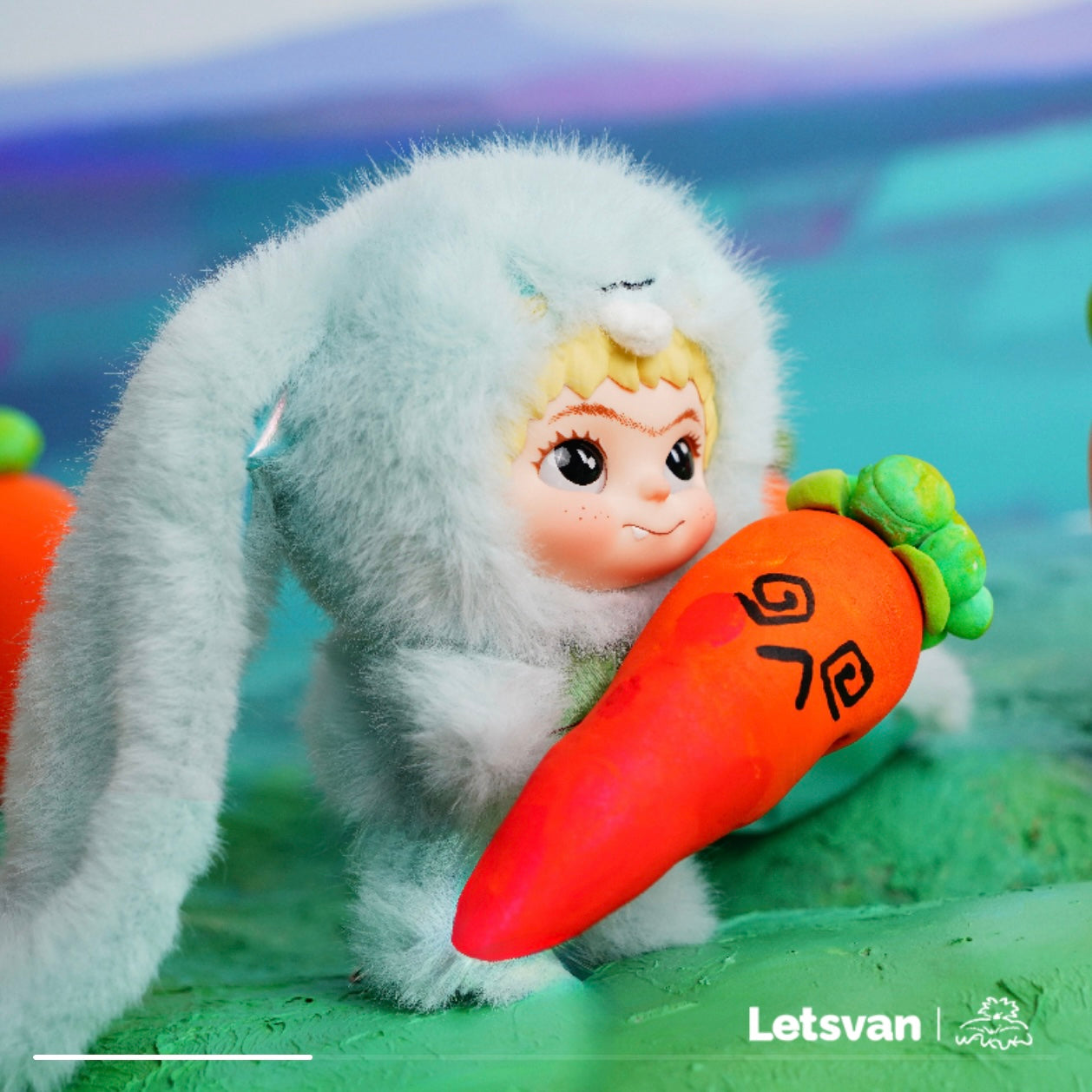 WAKUKU Rabbit & Fox Series--Vinyl pendant blind box