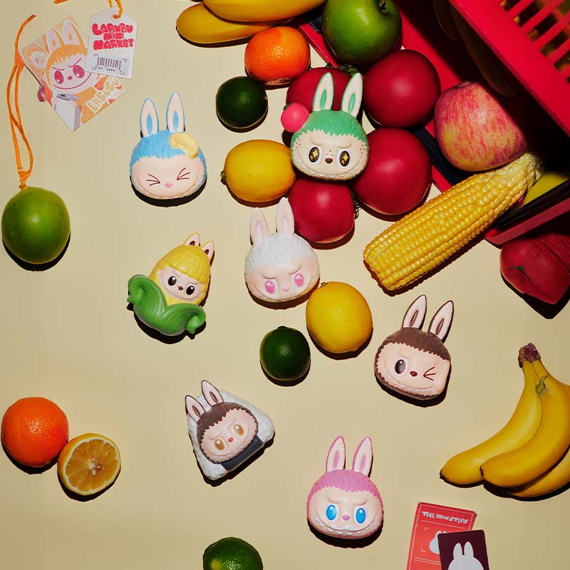 THE MONSTERS Wacky Mart Series——Squishy Blind Box Keychains（Pre-order）