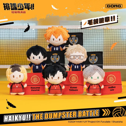 Haikyu!! The Dumpster Battle Plush Pin Blind Box