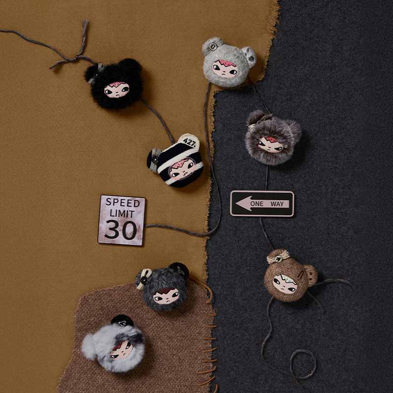 Hirono Road Journal Series - Refrigerator Magnet Blind Box