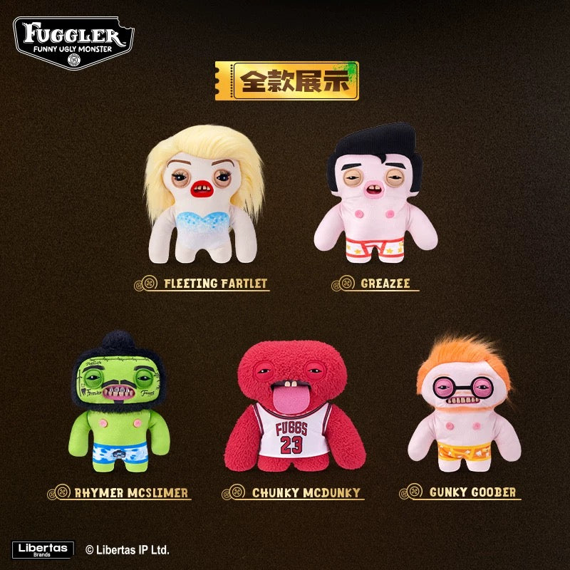 Fuggler x Hollywood Superstar Collectible Plush Toys