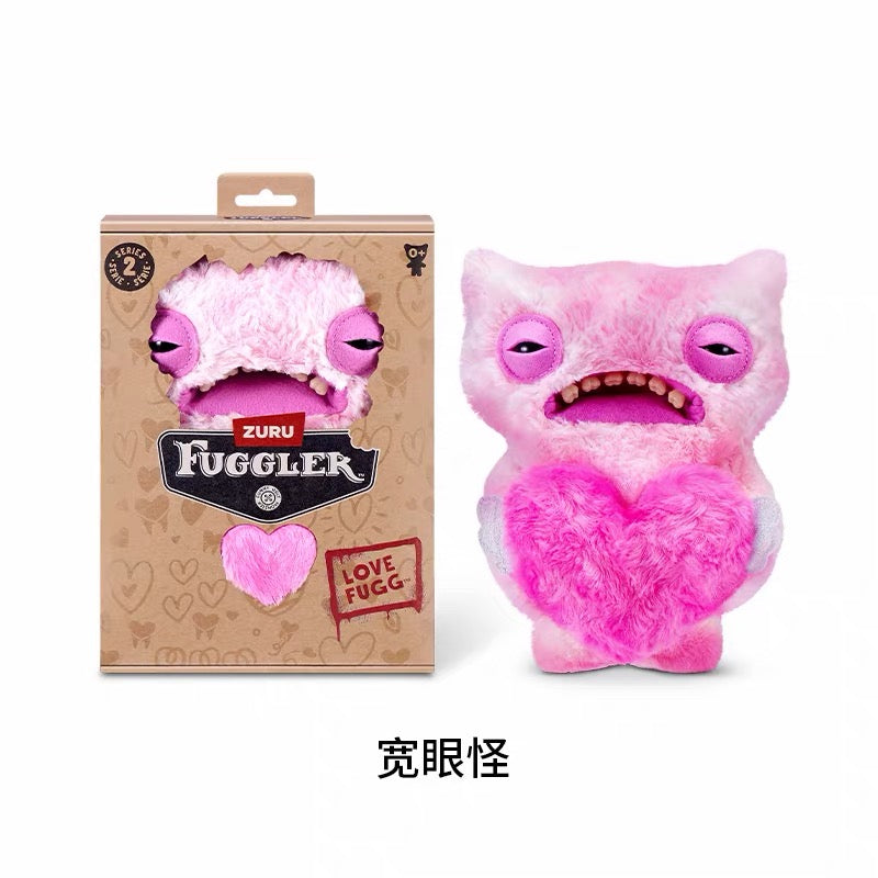 Fuggler Heart Monster Series Collectible Plush Toys