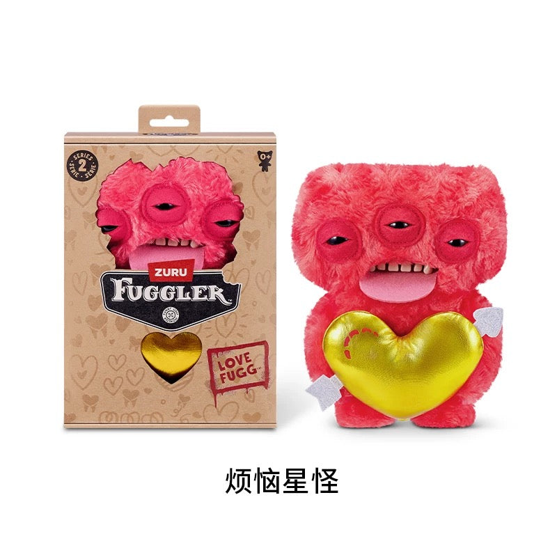 Fuggler Heart Monster Series Collectible Plush Toys