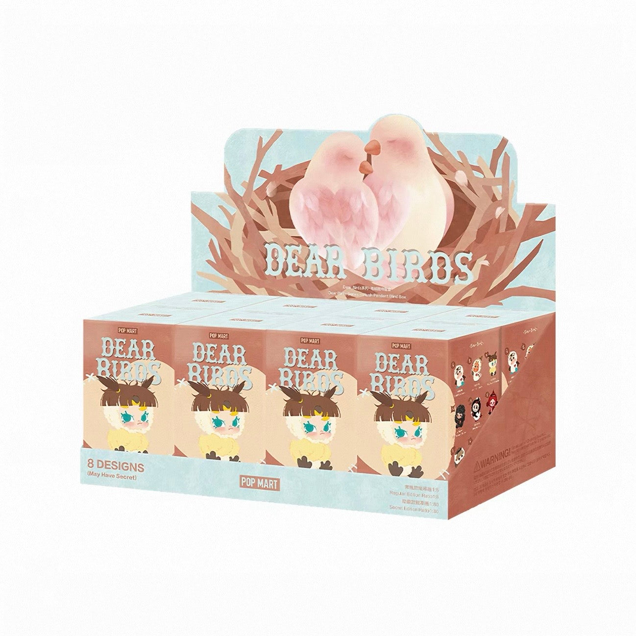 Dear Birds Series - Plush Keychain Blind Box