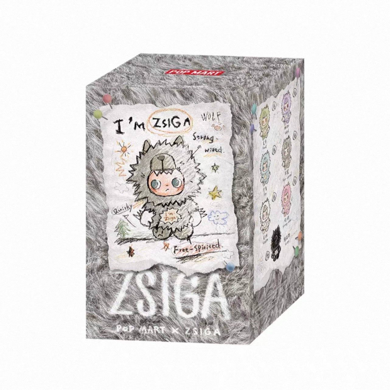 Im Zsiga Series - Vinyl Plush Keychain