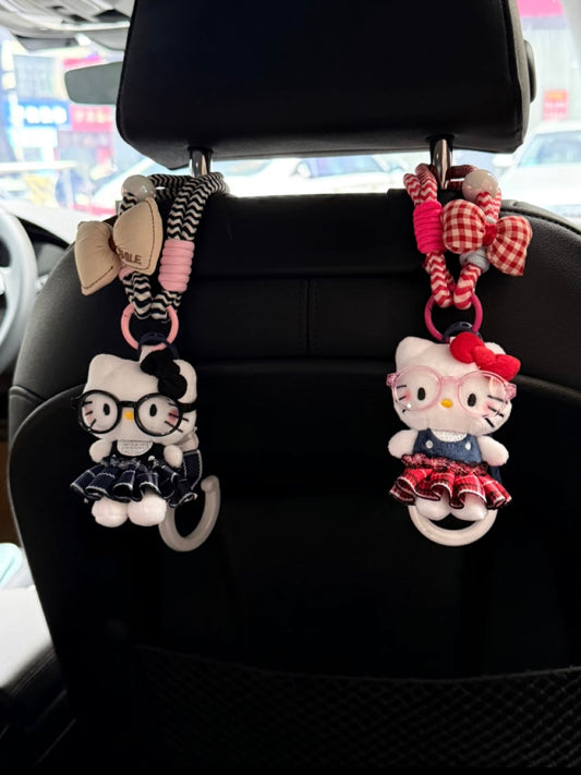 Schoolgirl HelloKitty doll series-Car Hooks