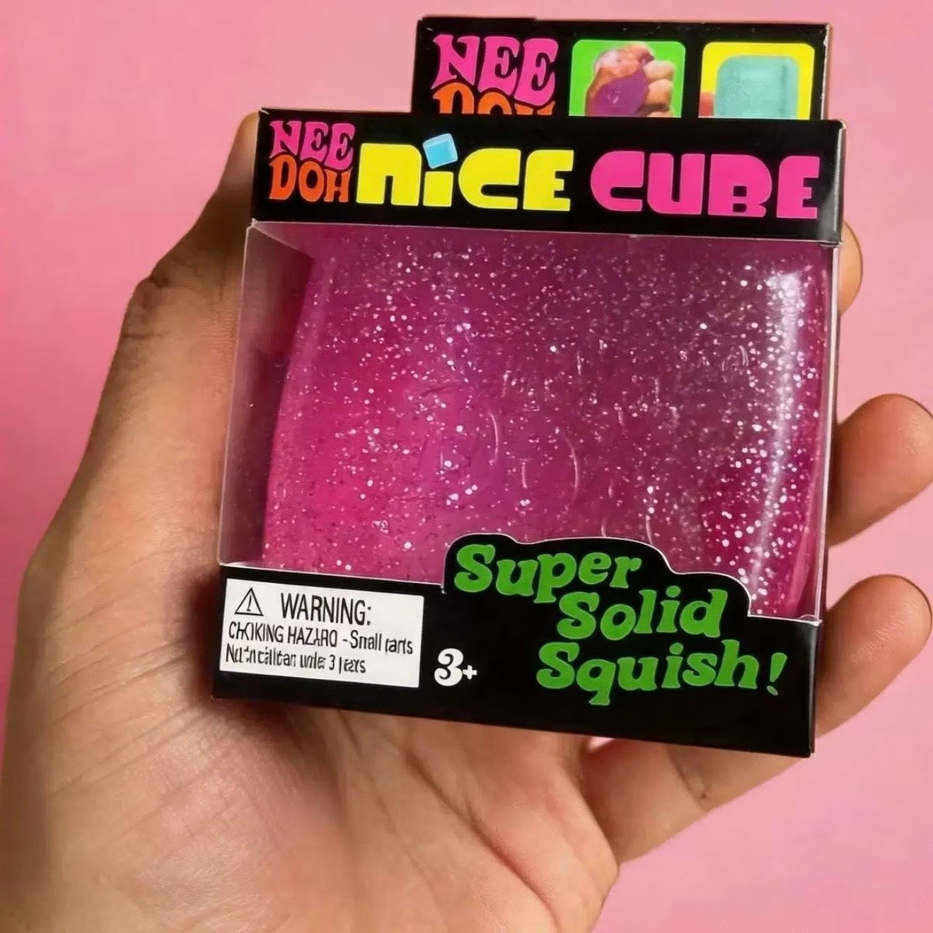 Needoh cube-style maltose ice rebound stress relief squishy toy