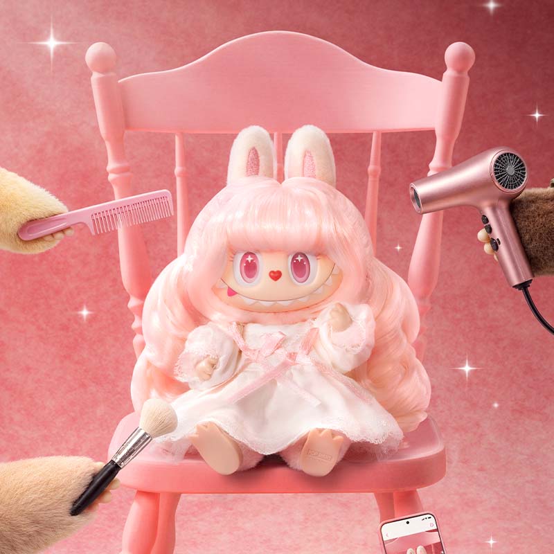 THE MONSTERS Hair Salon Series - Vinyl Plush Pendant Blind Box