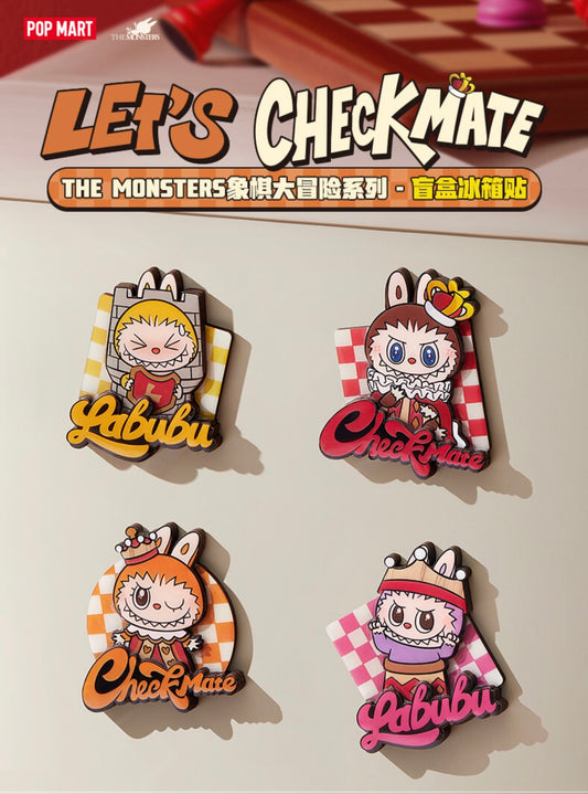 The Monsters Chess Adventure Series - Blind Box Fridge Stickers