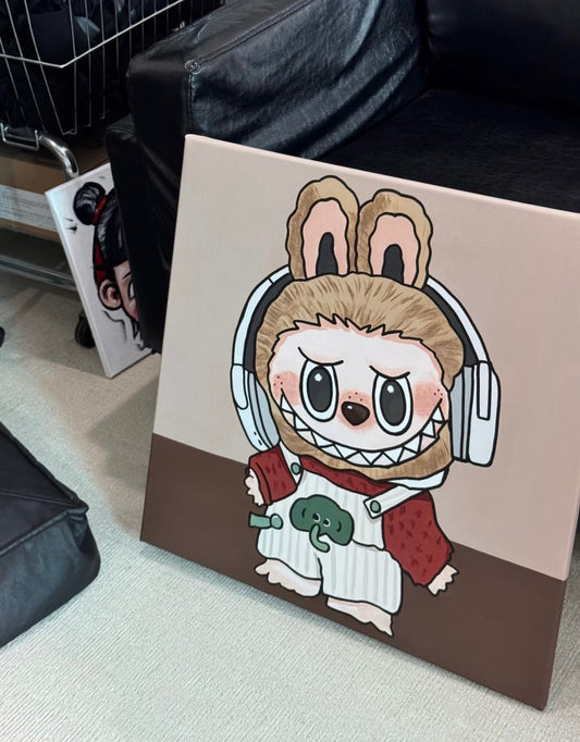 The Only One! Acrylic Hand-painted Labubu's "Street Labubu"