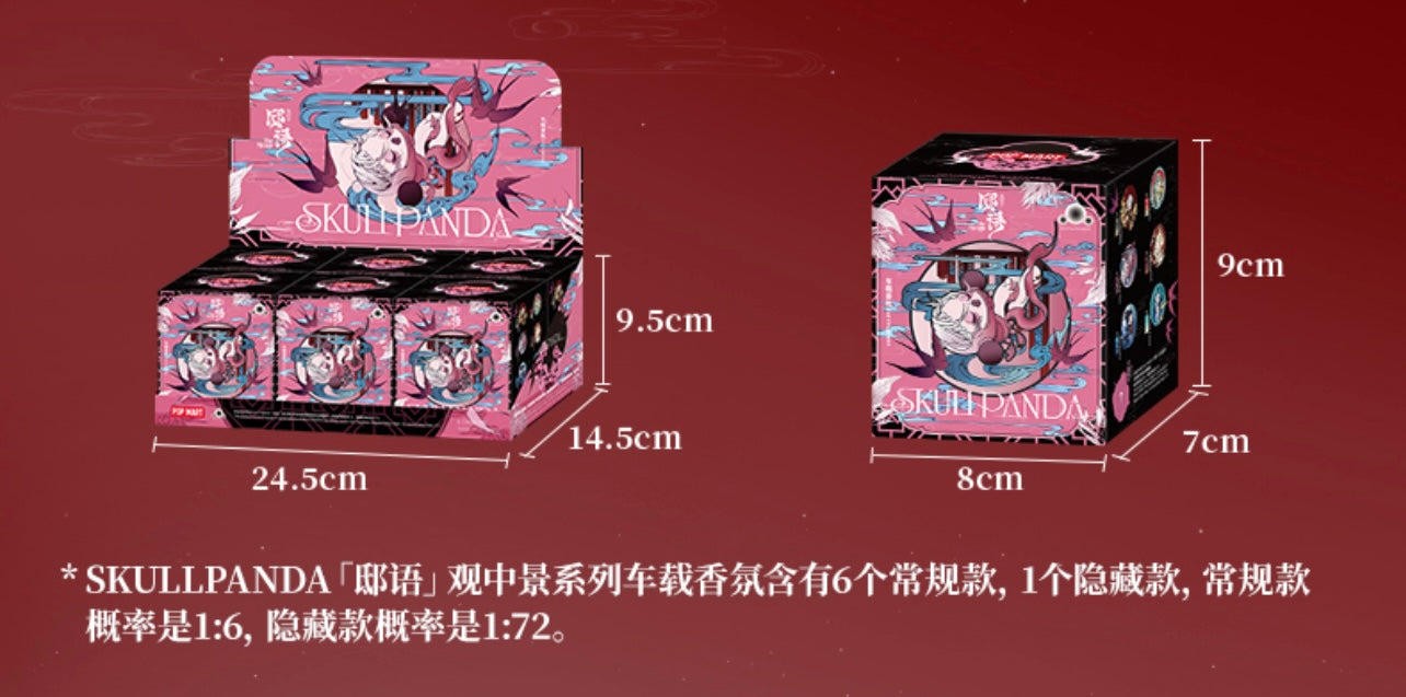 SKULLPANDA View in the Middle Series - Car Fragrance Blind Boxes