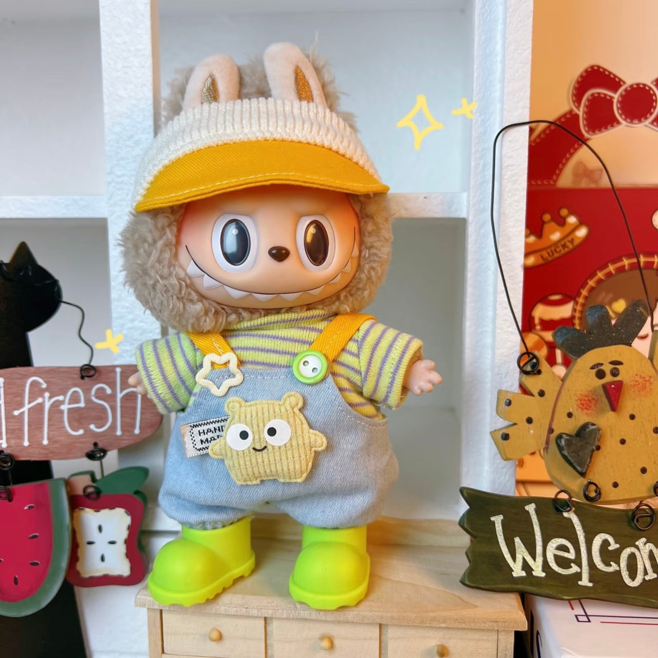 Labubu Spring Tour Doll Clothes Set