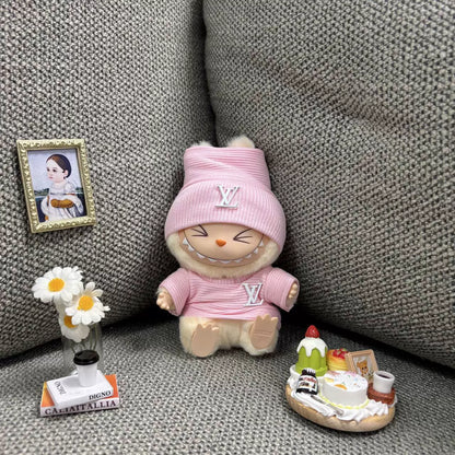 Labubu Chanel-Style Doll Outfit Set