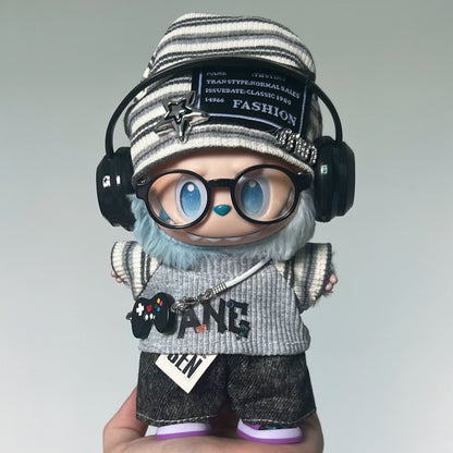 Labubu Doll Outfit | Grey Set