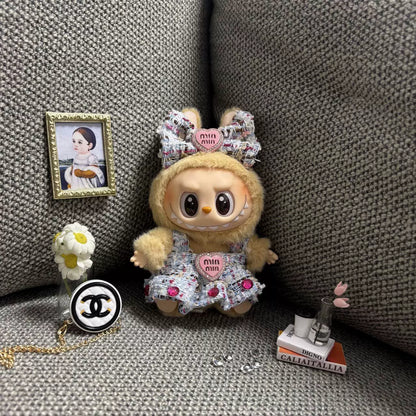 Labubu Chanel-Style Doll Outfit Set