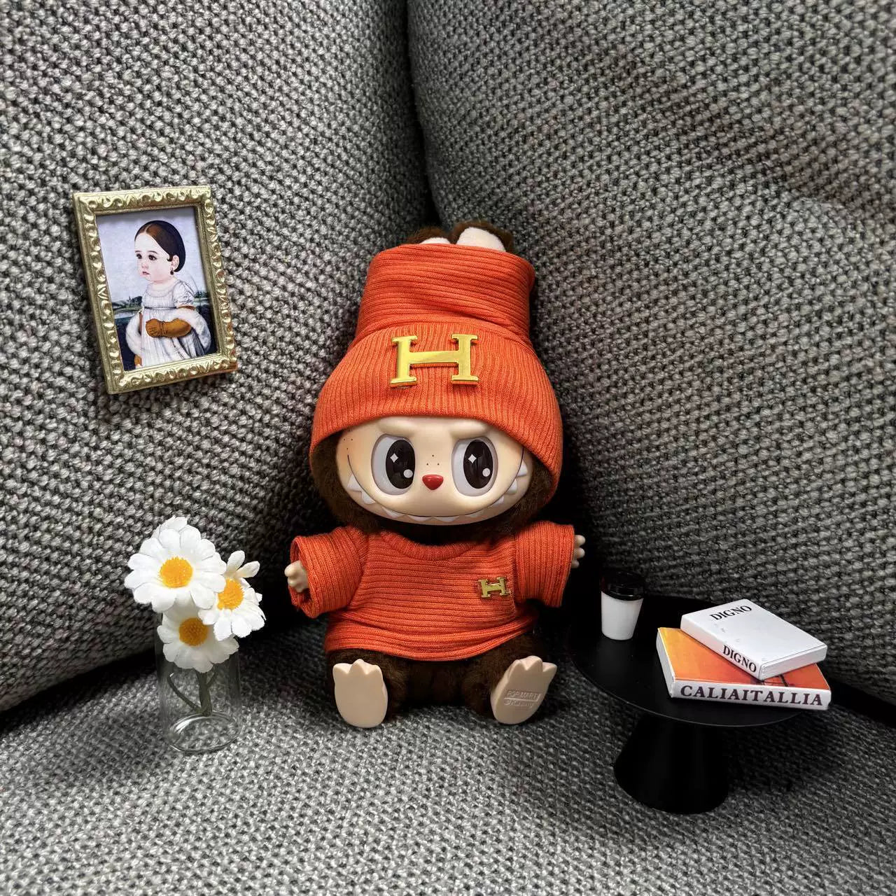 Labubu Chanel-Style Doll Outfit Set