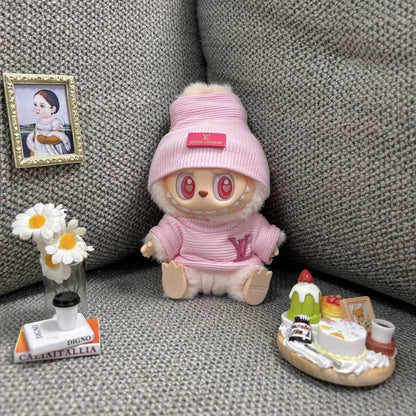 Labubu Chanel-Style Doll Outfit Set