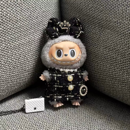 Labubu Chanel-Style Doll Outfit Set