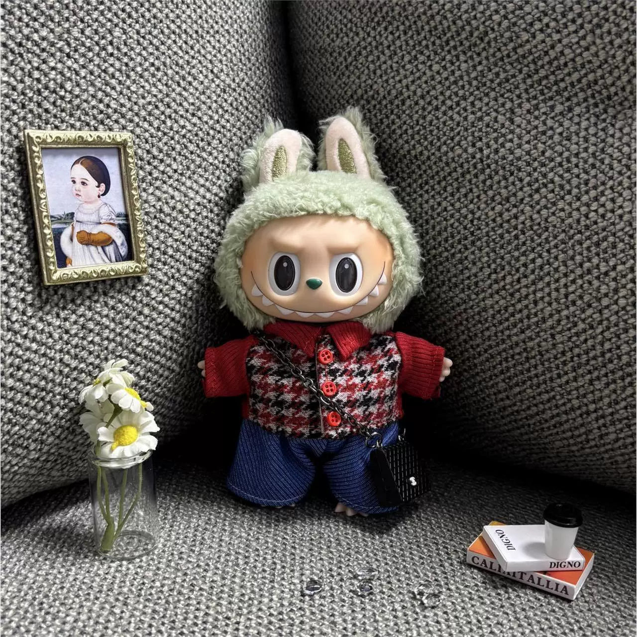 Labubu Chanel-Style Doll Outfit Set