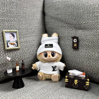 Labubu Chanel-Style Doll Outfit Set