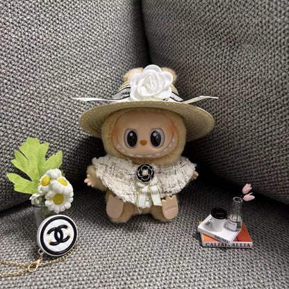 Labubu Chanel-Style Doll Outfit Set