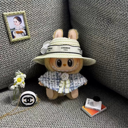 Labubu Chanel-Style Doll Outfit Set