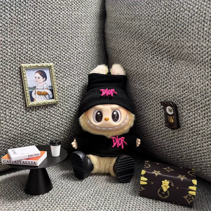 Labubu Chanel-Style Doll Outfit Set
